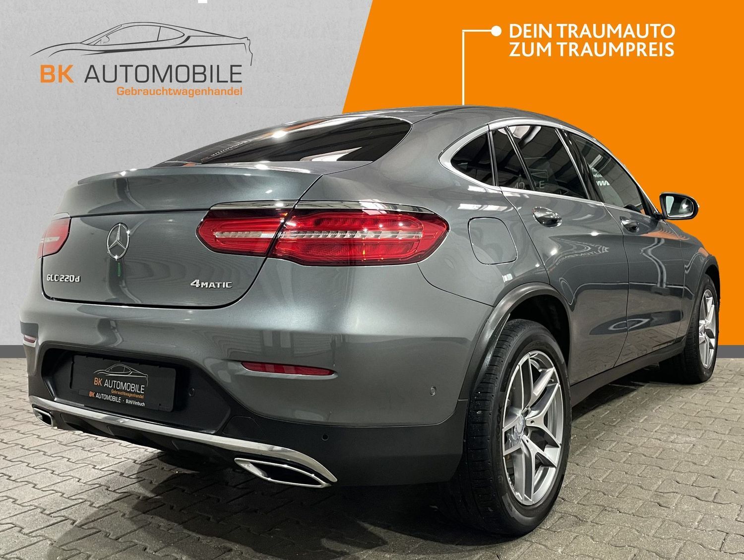 Fahrzeugabbildung Mercedes-Benz GLC 220 d 4Matic AMG RideControl#LED#360°#Ambien