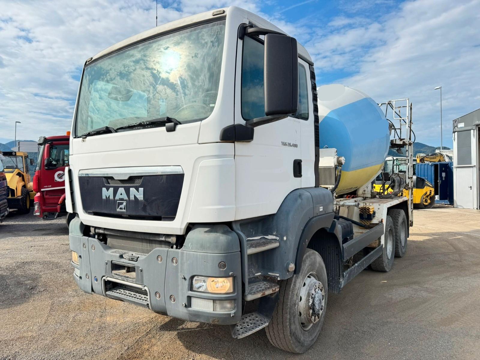 MAN TGS 26.400 6X6 (cardan) mixer - 6m3