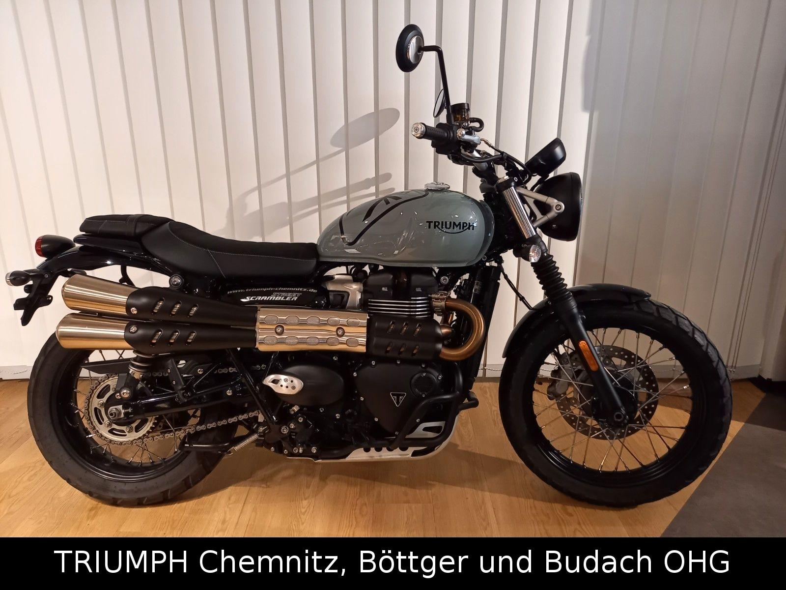 Triumph Street Scrambler 900 m. Zubehör