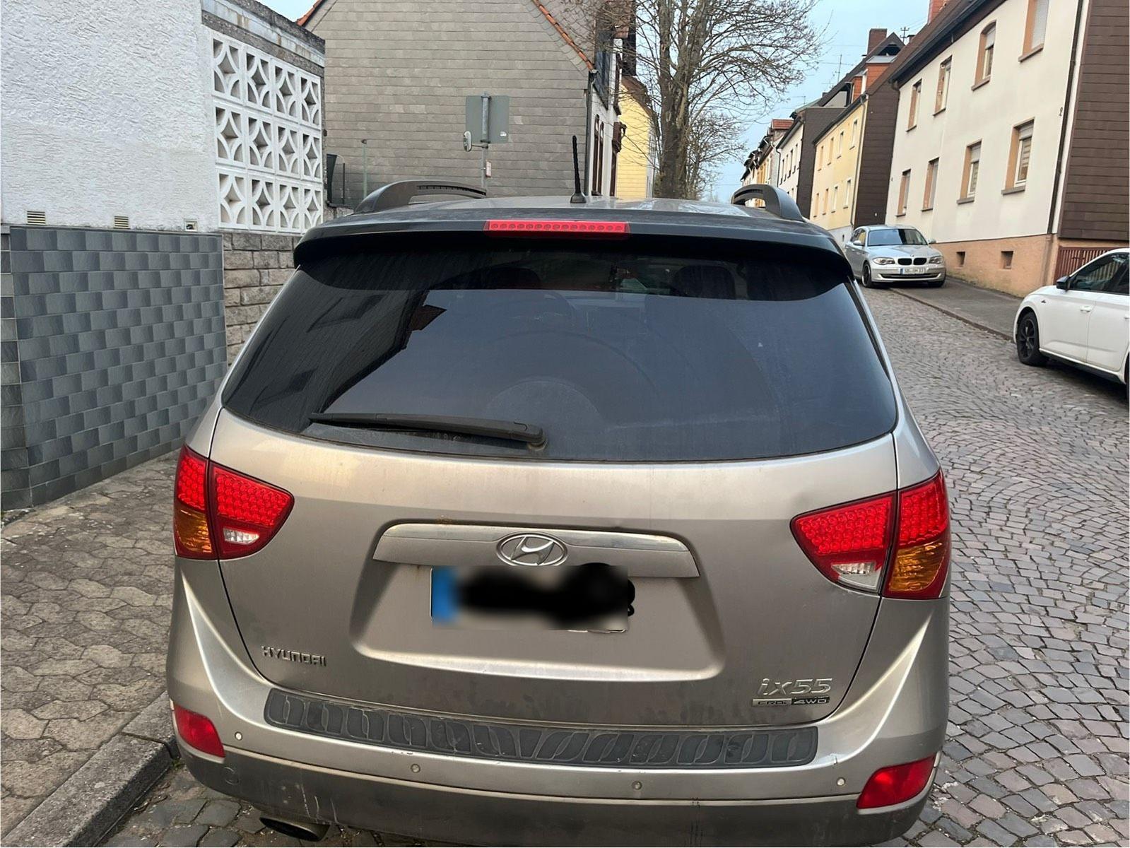 Hyundai ix55 2011 — rear view