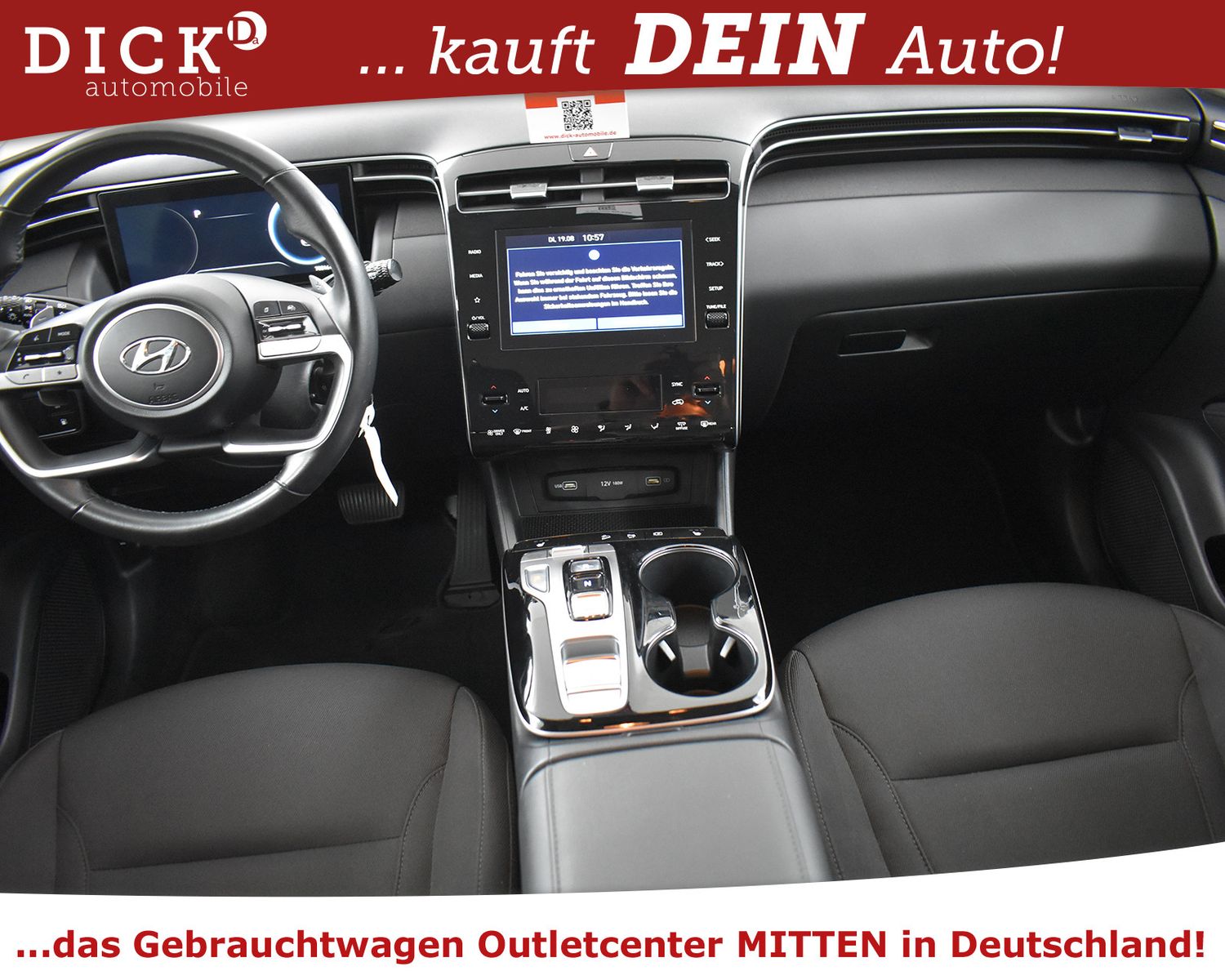 HYUNDAI Tucson 1.6 T Hyb 4WD >KAM+SHZ+VIRTU+DAB+19" - Image 8