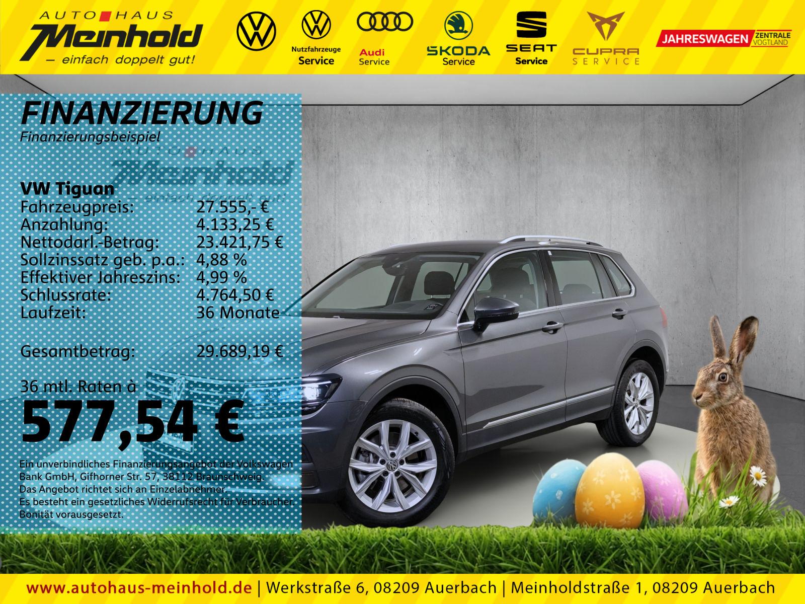 Volkswagen Tiguan 2.0 TSI DSG 4-motion Highline, el. Heckkl