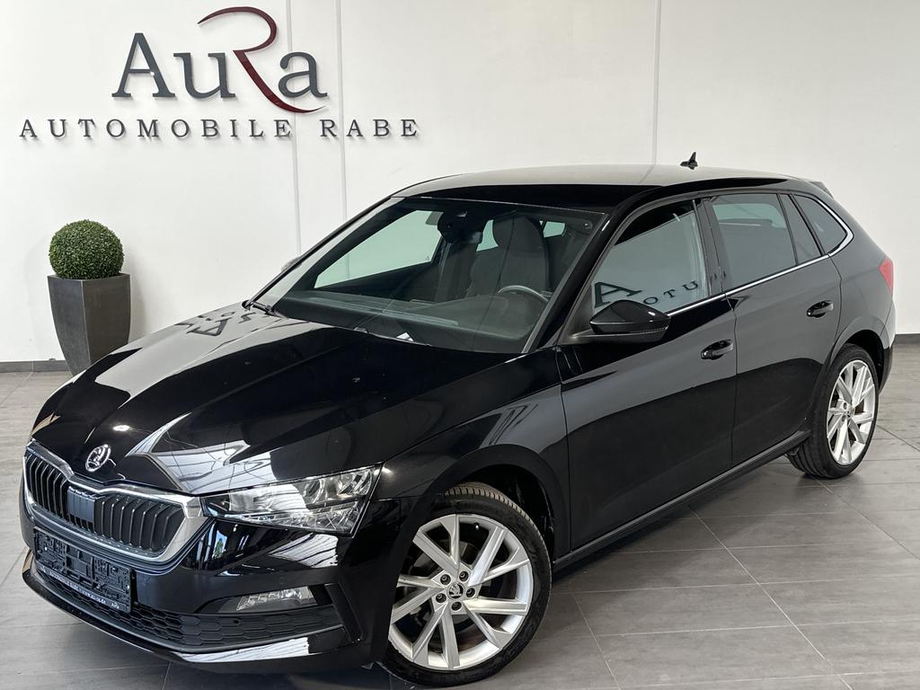Skoda Scala 2023 г. Чёрный, пробег 49750 км