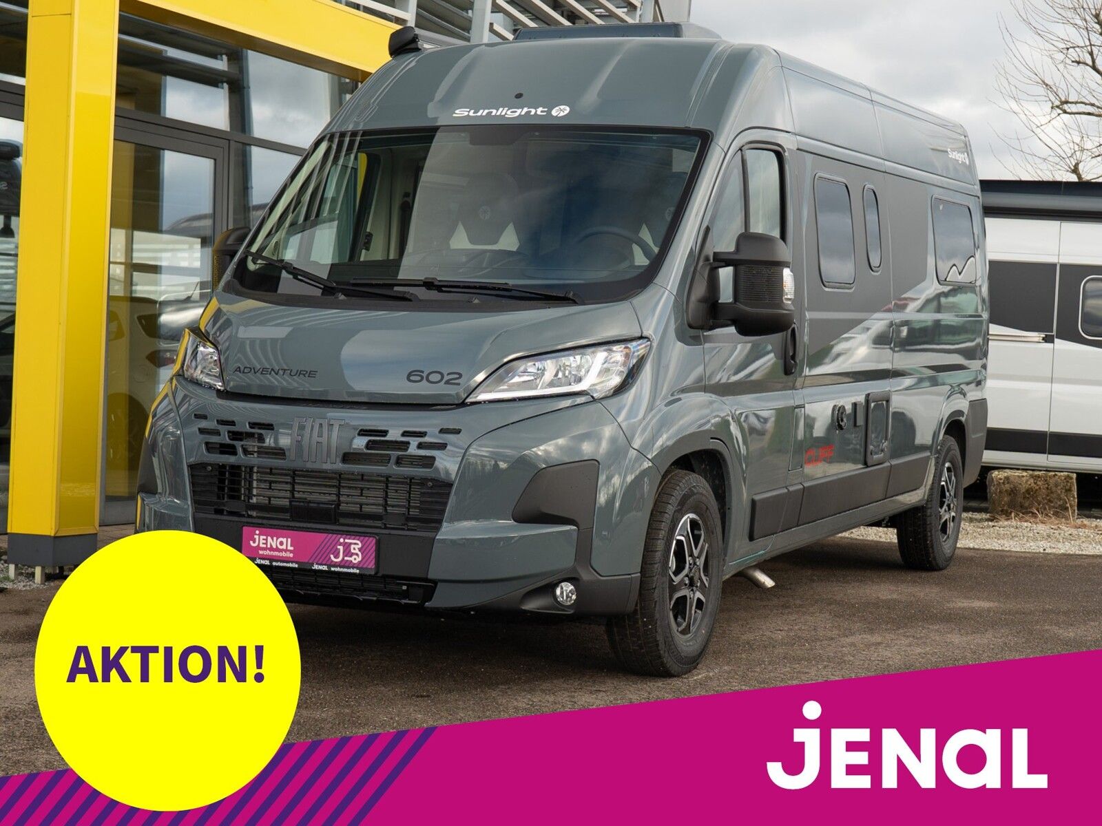 Fahrzeugabbildung Sunlight Adventure Cliff 602 AKTION*Rahmenfenster