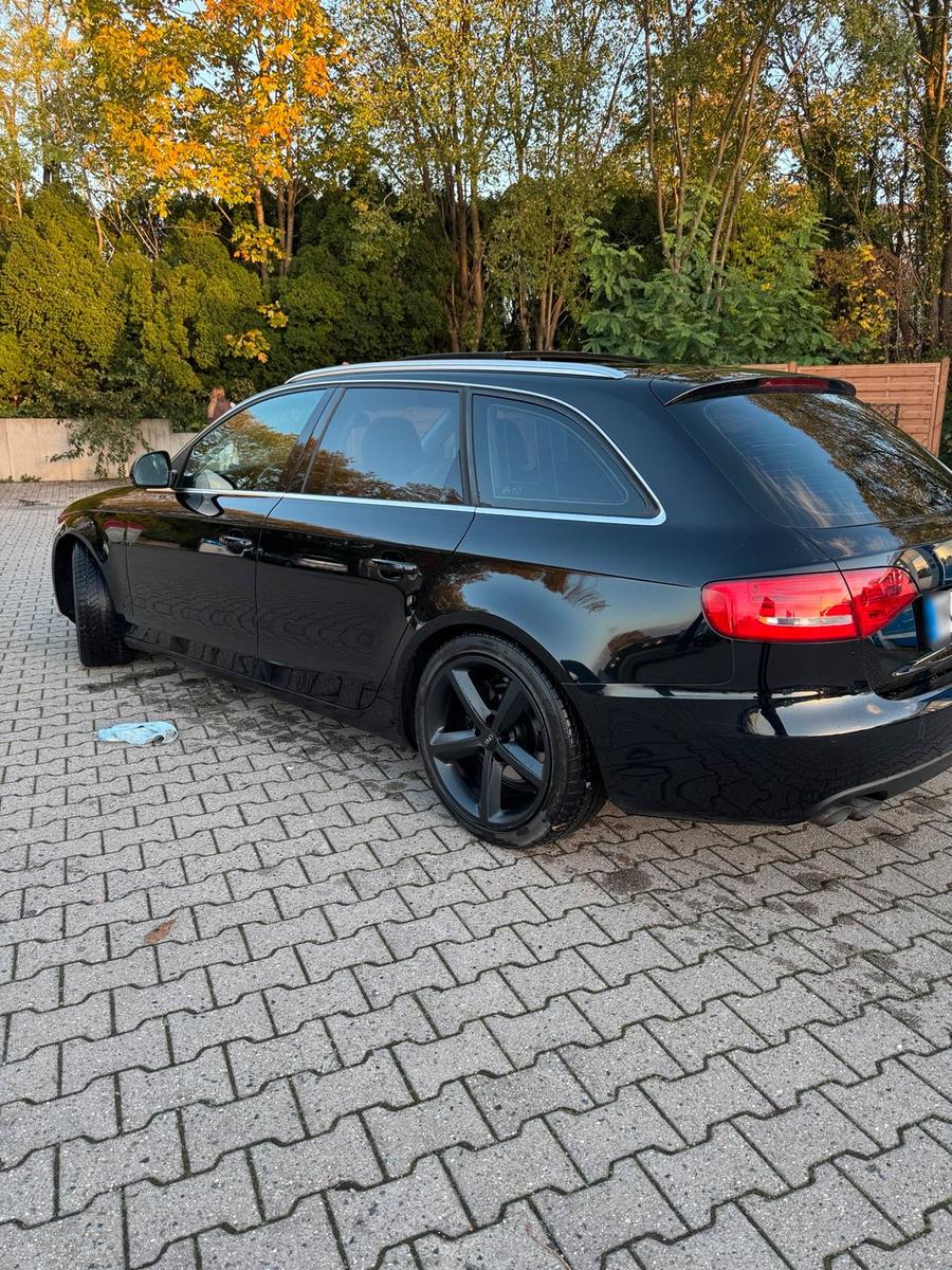 Audi A4 2009 — rear view
