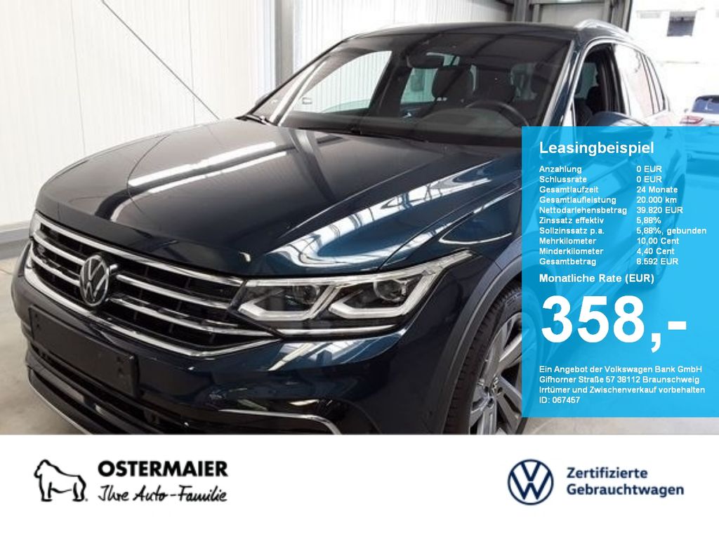 Tiguan R-LINE 2.0TSI 4M NP.71T AHK.PANO.STDHZG.K