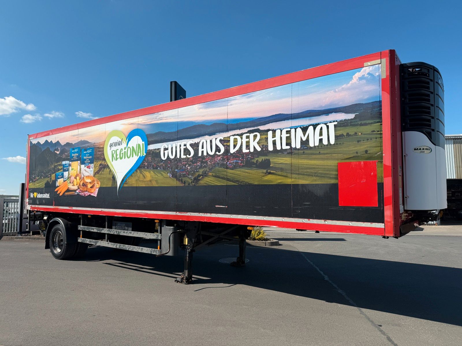 Fahrzeugabbildung Schmitz Cargobull SKO10 Carrier Maxima 1300 LBW Bär 2000kg gelenkt