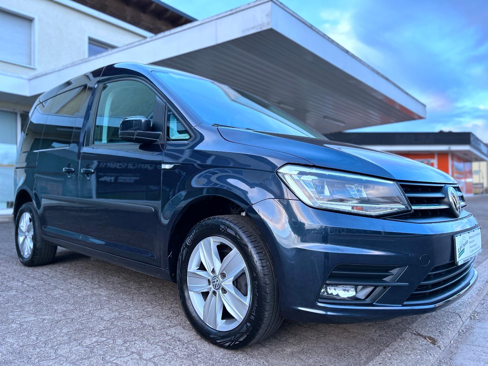 Volkswagen Caddy PKW 2,0 Ltr Aut. Navi Xenon Kamera 5.Sitze