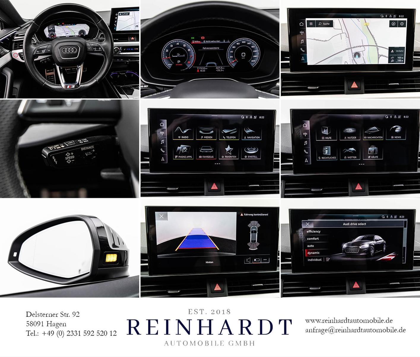 Audi A5 SPORTBACK 45TFSi Q 2x S LINE BLACK MATRIX/ACC, миниатюра 20