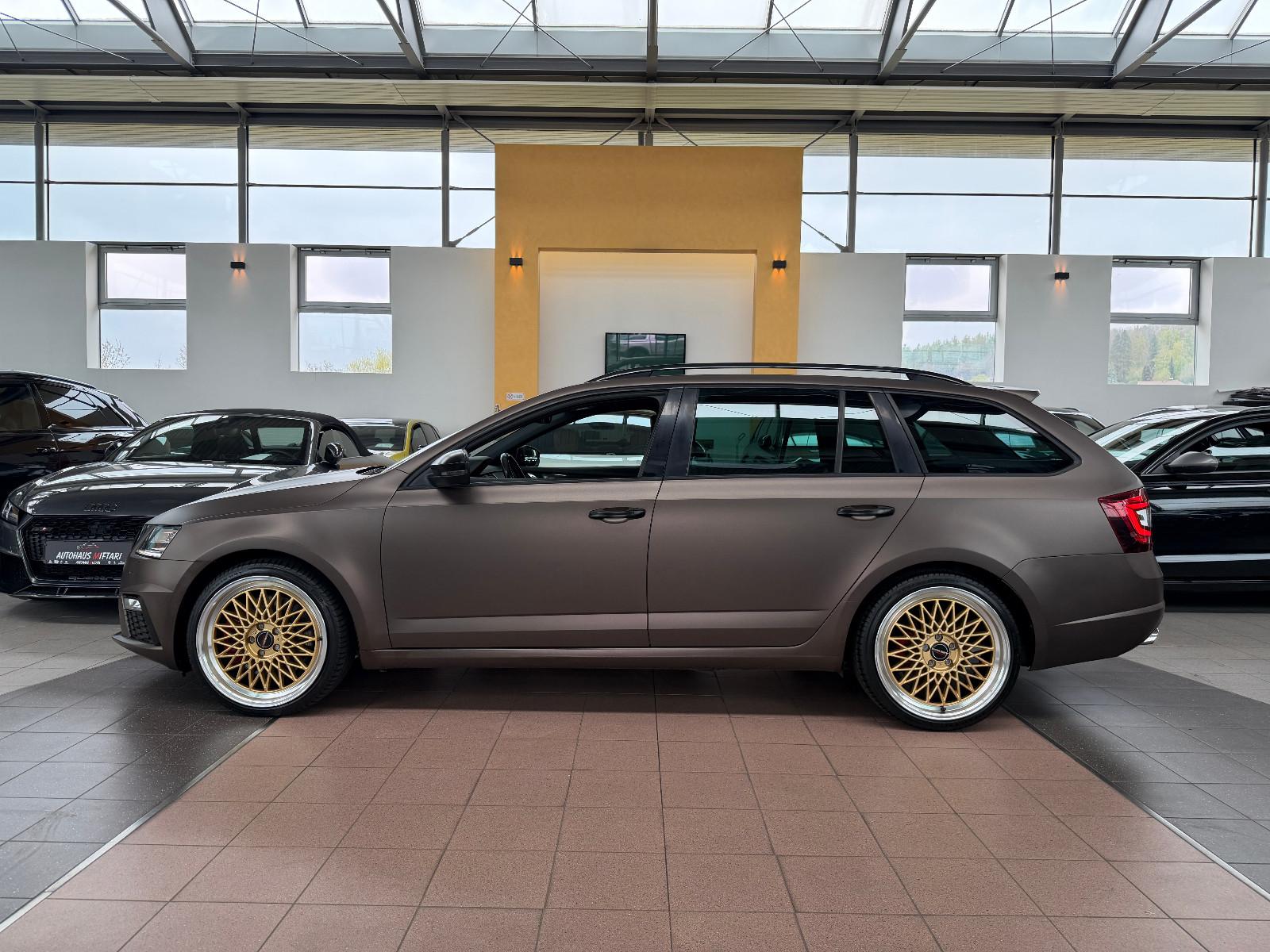 SKODA OCTAVIA COMBI RS 2.0 TSI DSG 230CH - BLACK DESIGN - JANTES BORBET - ENTRETIEN SKODA