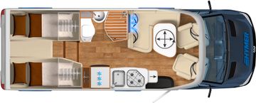 HYMER ERIBA HYMERCAR ML-T 580 AutomatikRFKLUFTFEDSATTVAHKMARKIS