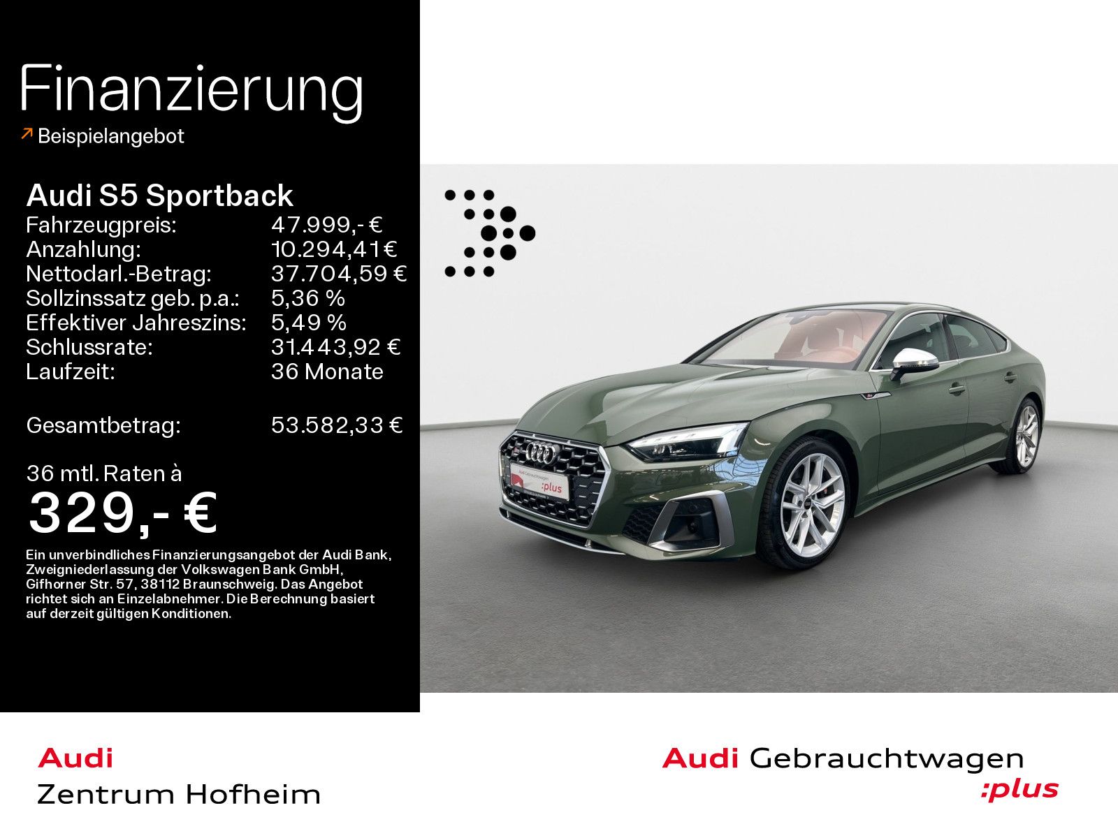 AUDI S5 Sportback TDI tip*Matrix*Virtual*Navi+*Sports