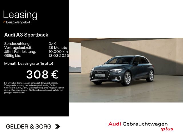 Audi A3 Sportback 40 TFSIe AHK*LED*Navi*Sound*Virtual