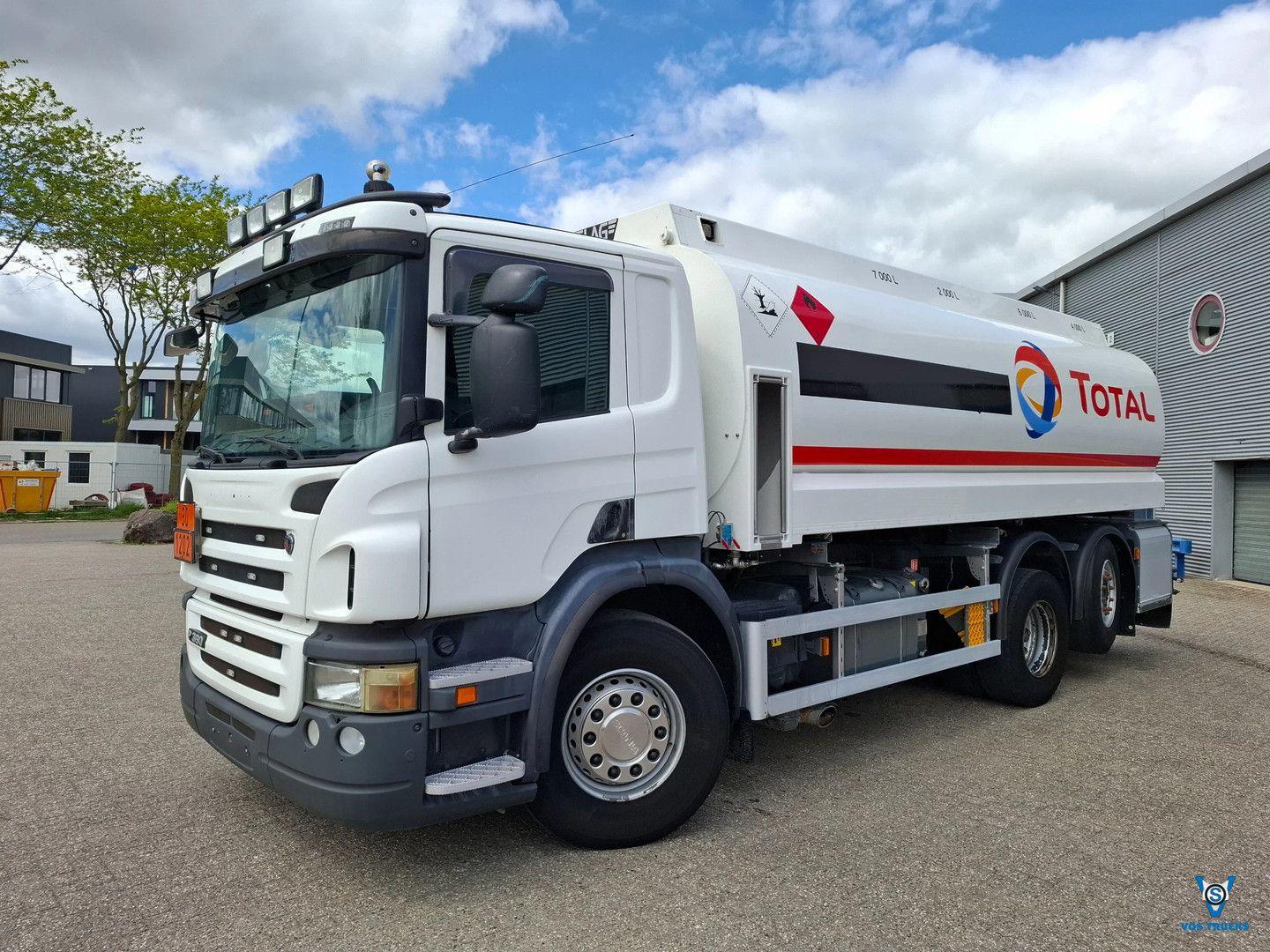 Scania P360 / LAG / 4 COMPARTIMENTS / 20600 LITER TOTAL