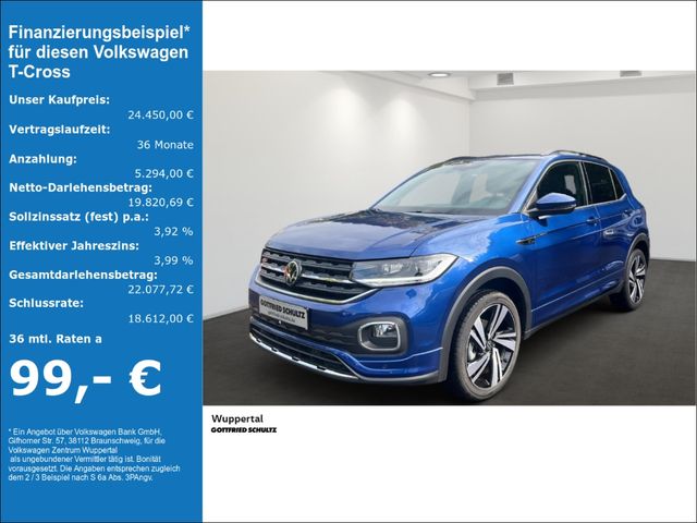 Volkswagen T-Cross 1.0 TSI R-Line LED NAVI SHZ PDC LM ZV