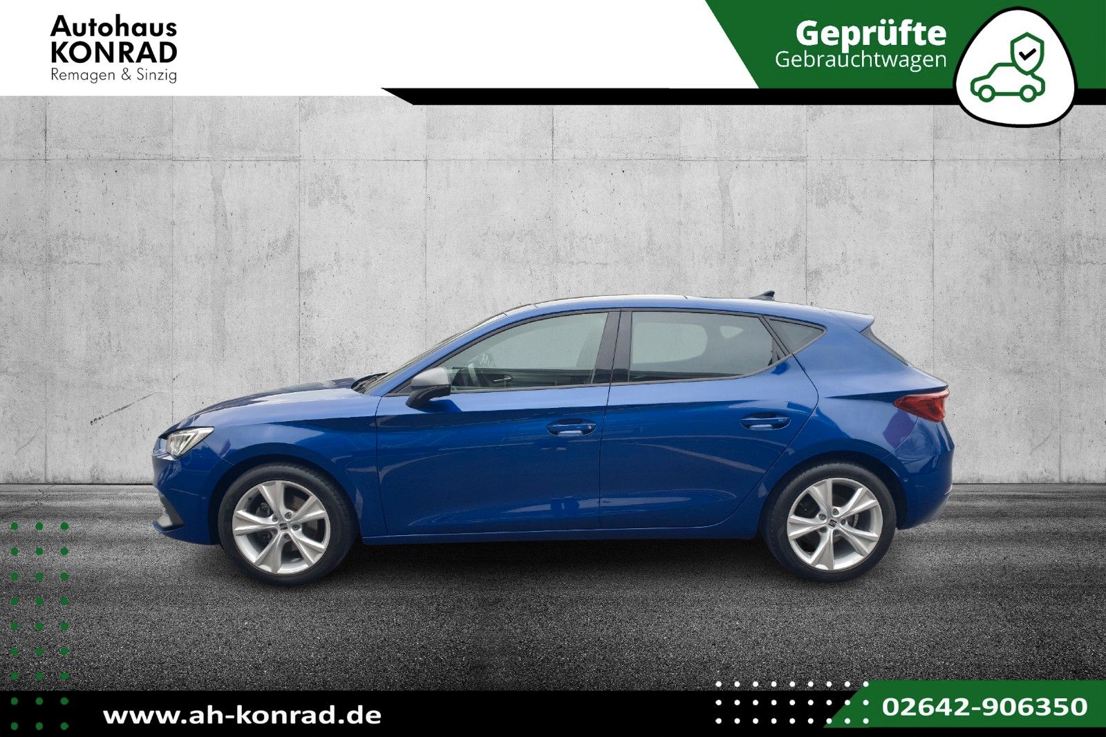 Fahrzeugabbildung SEAT Leon FR 1.5 TSI Navi-Pano-ACC