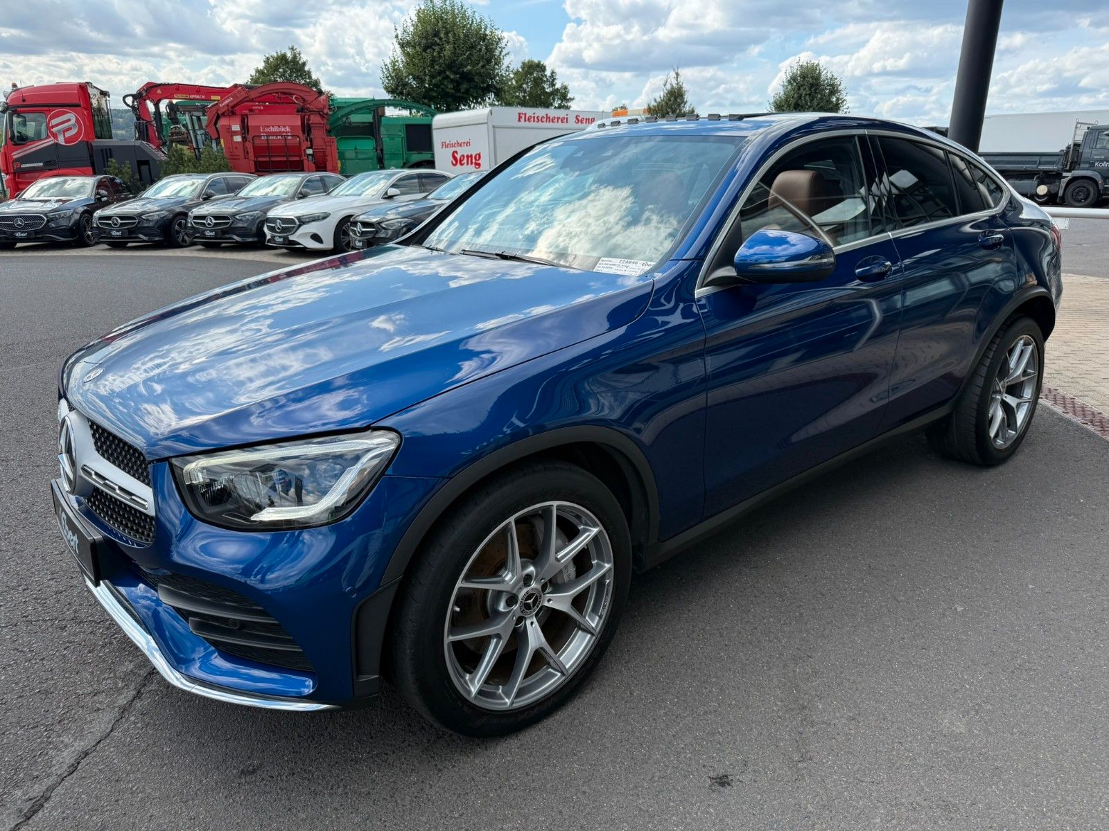 Fahrzeugabbildung Mercedes-Benz GLC 400d Coupe 4M Standh+Distr+AHK+Memory+ESD