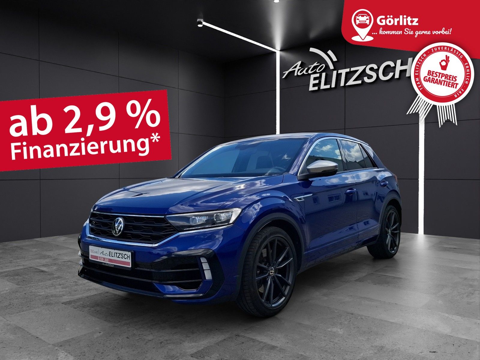 Fahrzeugabbildung Volkswagen T-Roc R DSG 4M LED Akra Navi AID ACC RFK Beats 1