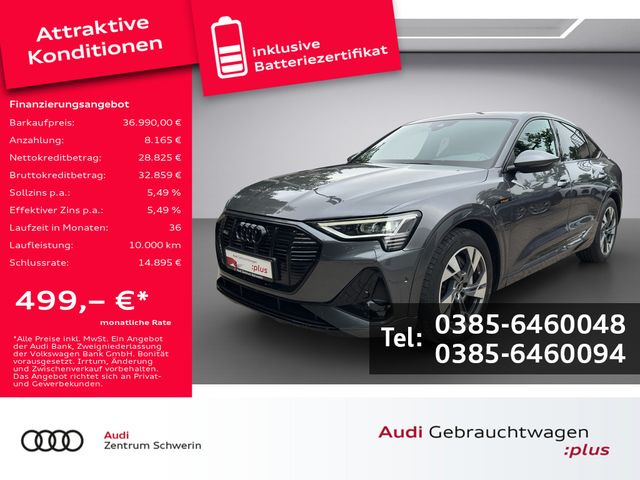 e-tron Sportback 55 quattro S line