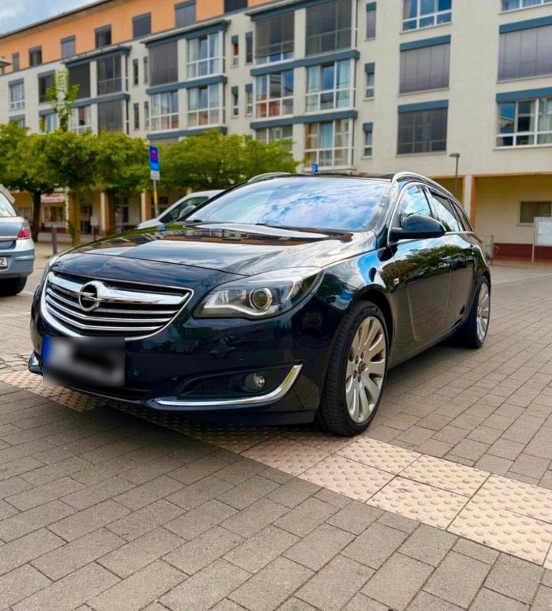 Opel Insignia 2014 — rear view