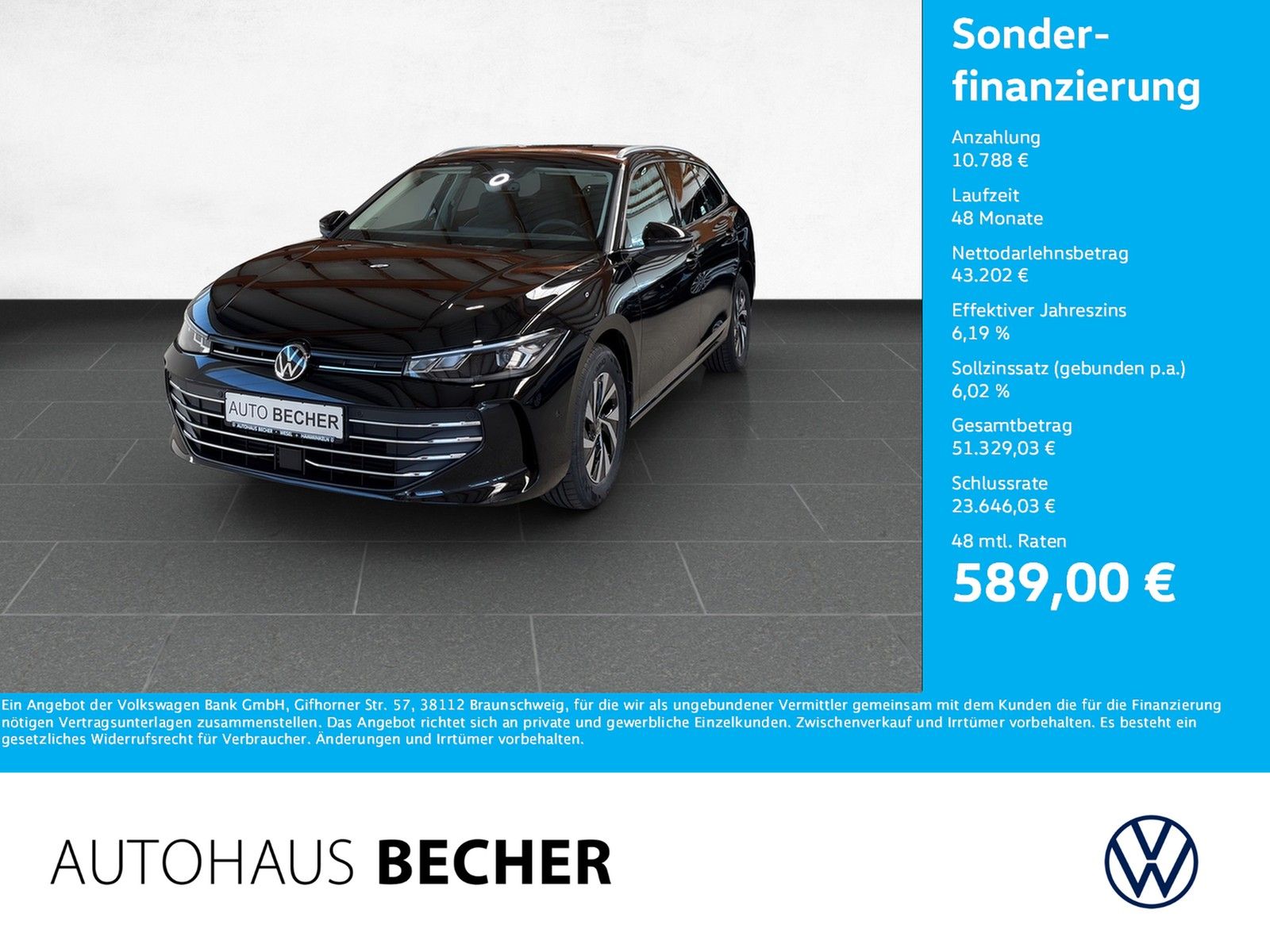 Volkswagen Passat Business 2.0 TDI DSG /AHK/Navi/LED/360Kam