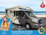 Chausson Welcome 727 GA/Einzelbetten/Garage/Klima/Solar - Wohnwagen mit Mittelsitzgruppe