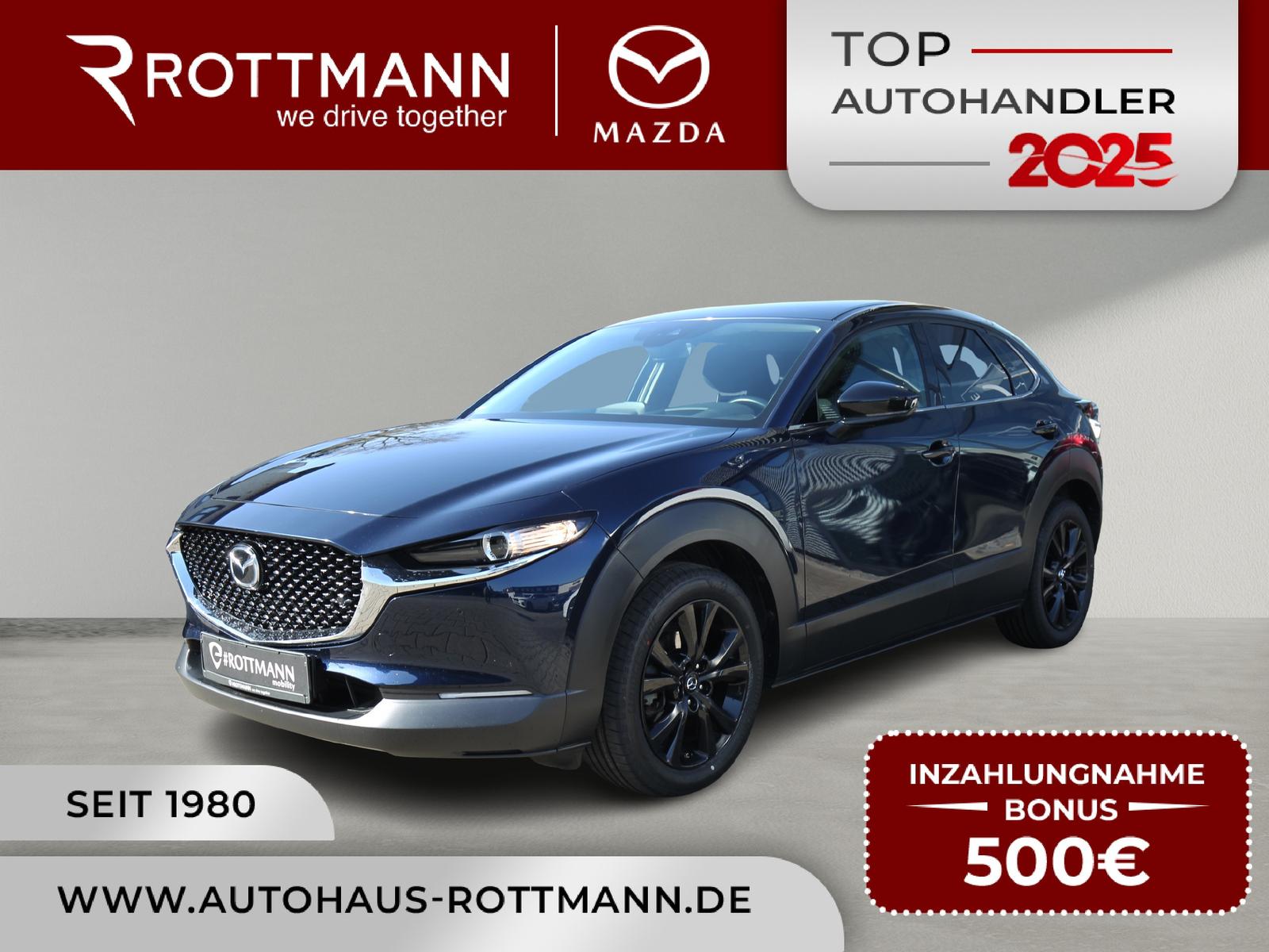 Mazda CX-30 Aut. HOMURA SoMo /ACC/HeadUp/AC&AA/KeyLess