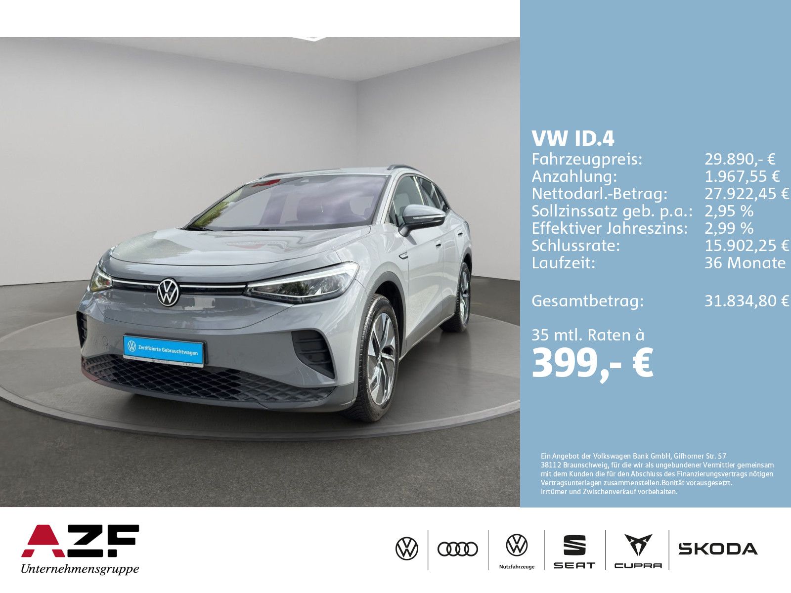 Volkswagen ID.4 Pro Performance LED ACC LENKRADHZG DAB foto 2