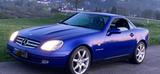 Mercedes-Benz SLK 230 KOMPRESSOR Sammlerzustand - blaue Mercedes-Benz SLK 230