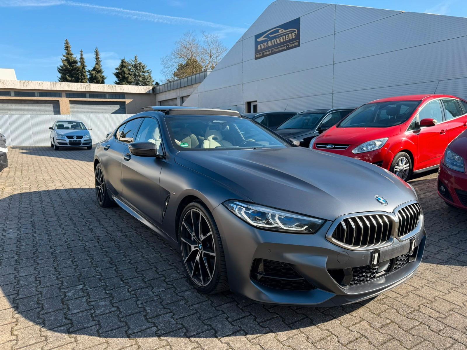 BMW M850 i XDrive Gran Coupe Frozen Grau Matt
