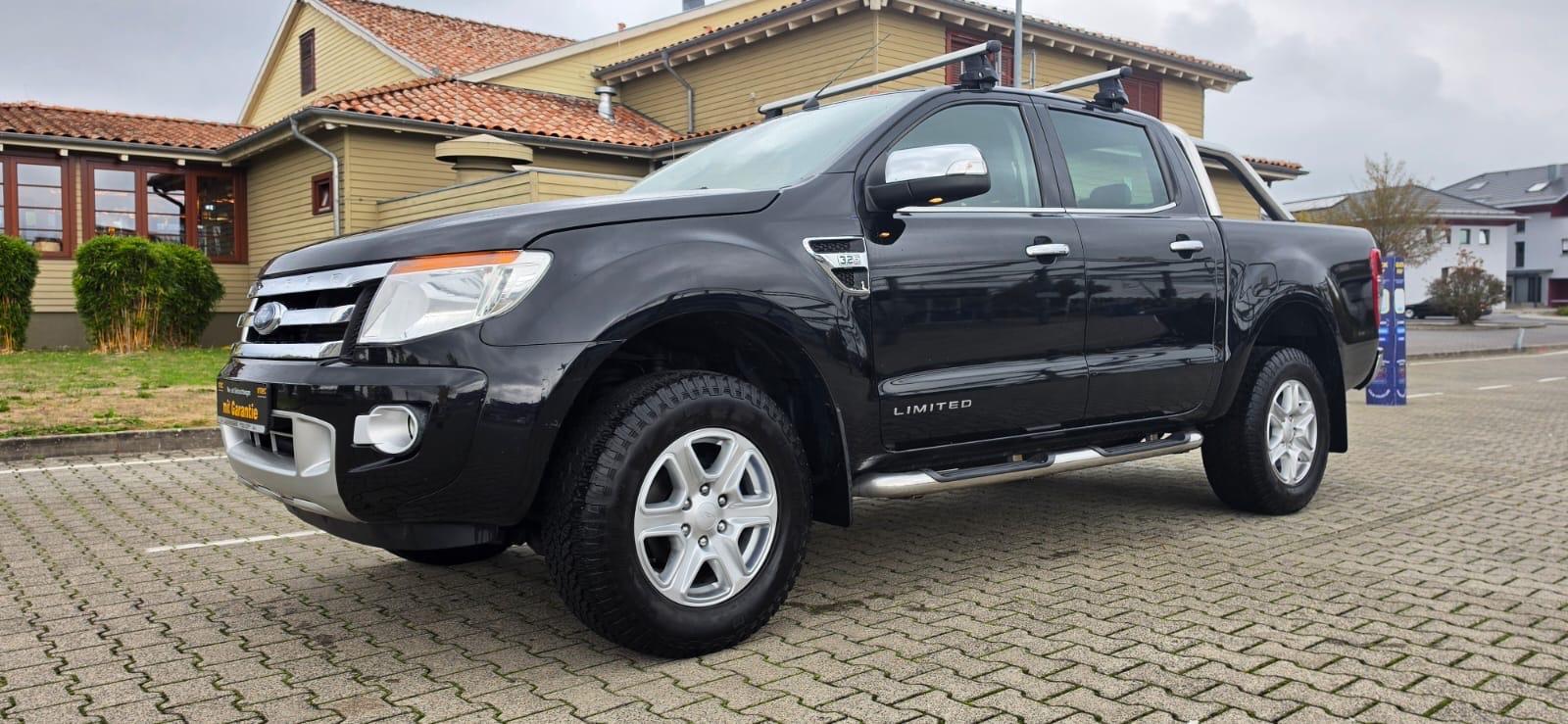 Ford Ranger Limited 3.2 TDCI 200ch - TVA Récupérable - Attelage - Entretien récent - Sièges éléctriques / chauffants