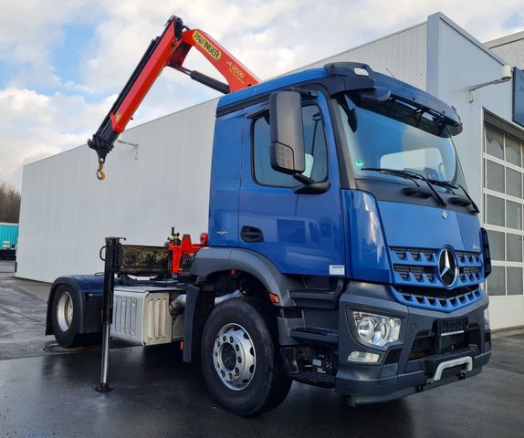 Mercedes-Benz 1833 LS Arocs Kran Palfinger PK 12000 Funkfernb.