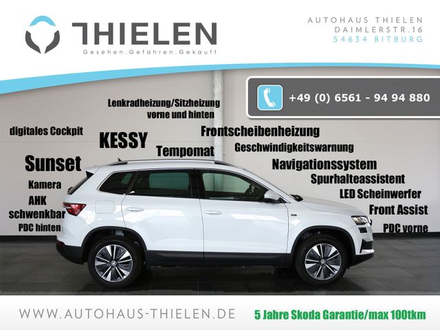 Skoda Karoq Drive 1.5 /Kessy/Navi/AHK/17"Alu/5-J Garan