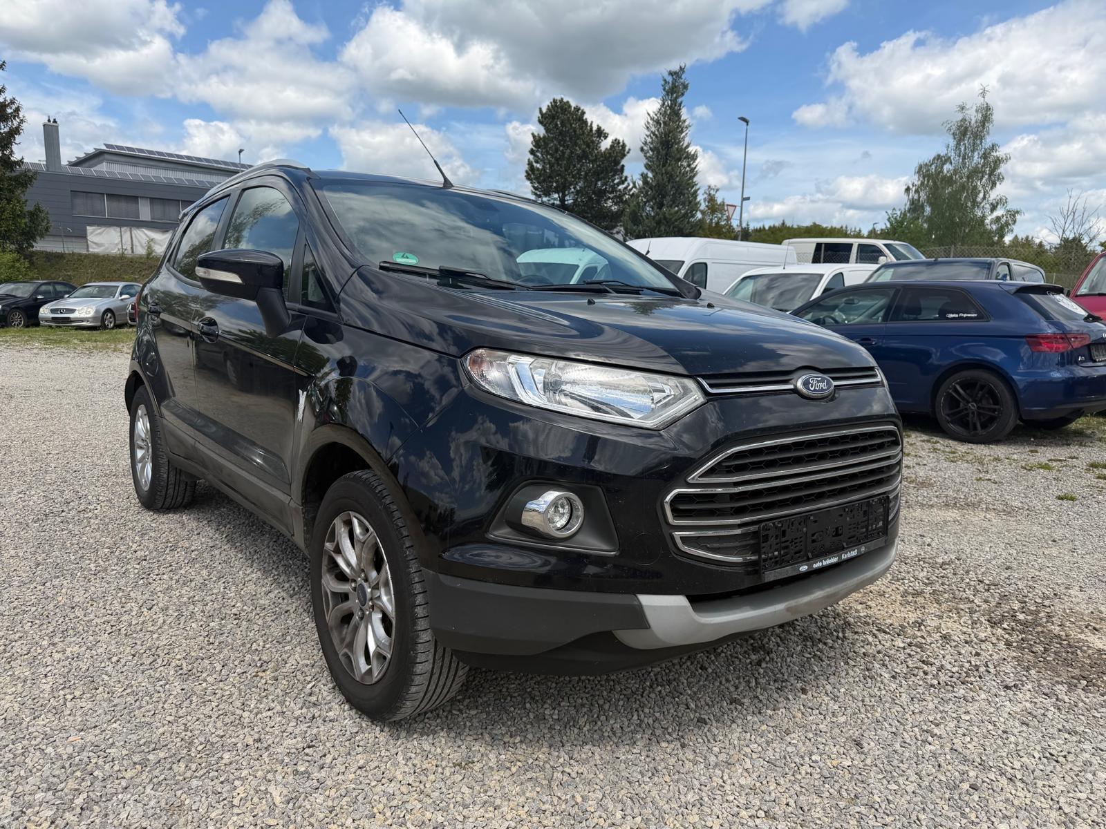 Ford EcoSport Titanium * Teilleder* SHZ *