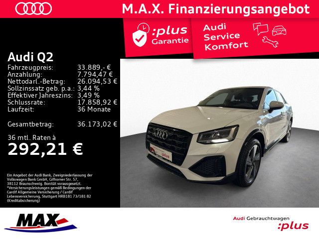 Q2 40 TFSI QUATTRO ADVANCED LED+KAMERA+OPTIK+ALU