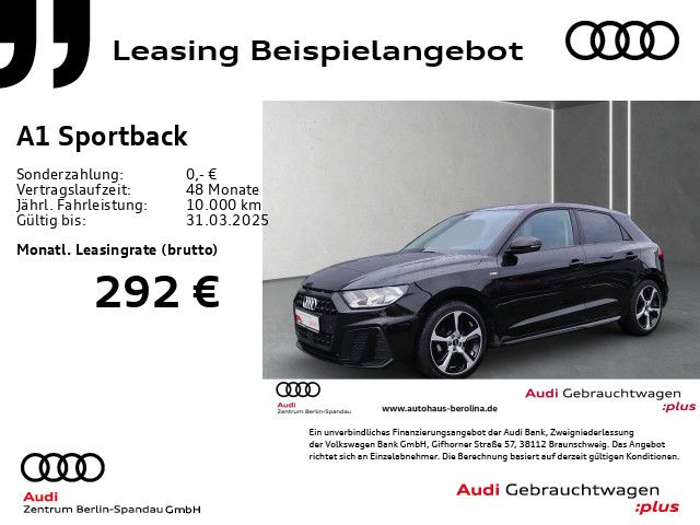 Audi A1 Sportback 25 TFSI S line S tronic *GRA*SHZ*