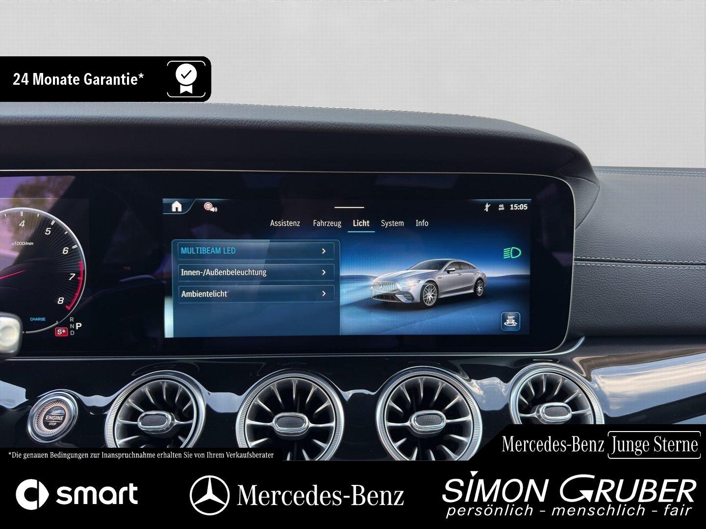 Mercedes-Benz GT 43 4M+ AMG V8Style magno Pano Nappa HUD AHK