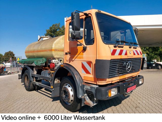 Mercedes-Benz SK 1414 K WASSER Tank Sprengwagen 6000 LITER