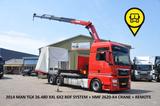 MAN TGX 26.480 XXL 6X2 HMF 2620 CRANE + BDF BODY + Z - Betonpumpe