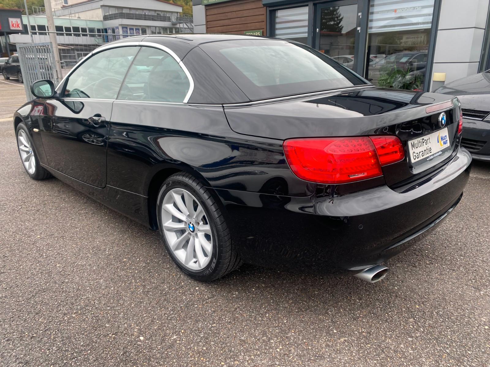 BMW 318i Cabrio Xenon Leder Sitzheizung Einparkhilfe