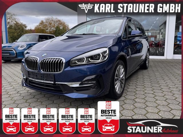 BMW 218 i Gran Tourer Luxury Line PDC KLIMA NAVI LED