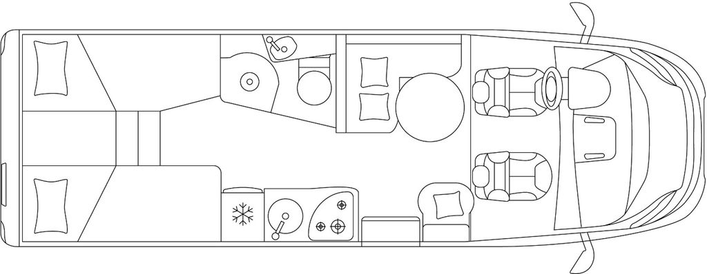 LAIKA Ecovip L 3009 4400 kg+Automatik+180 PS+SAT