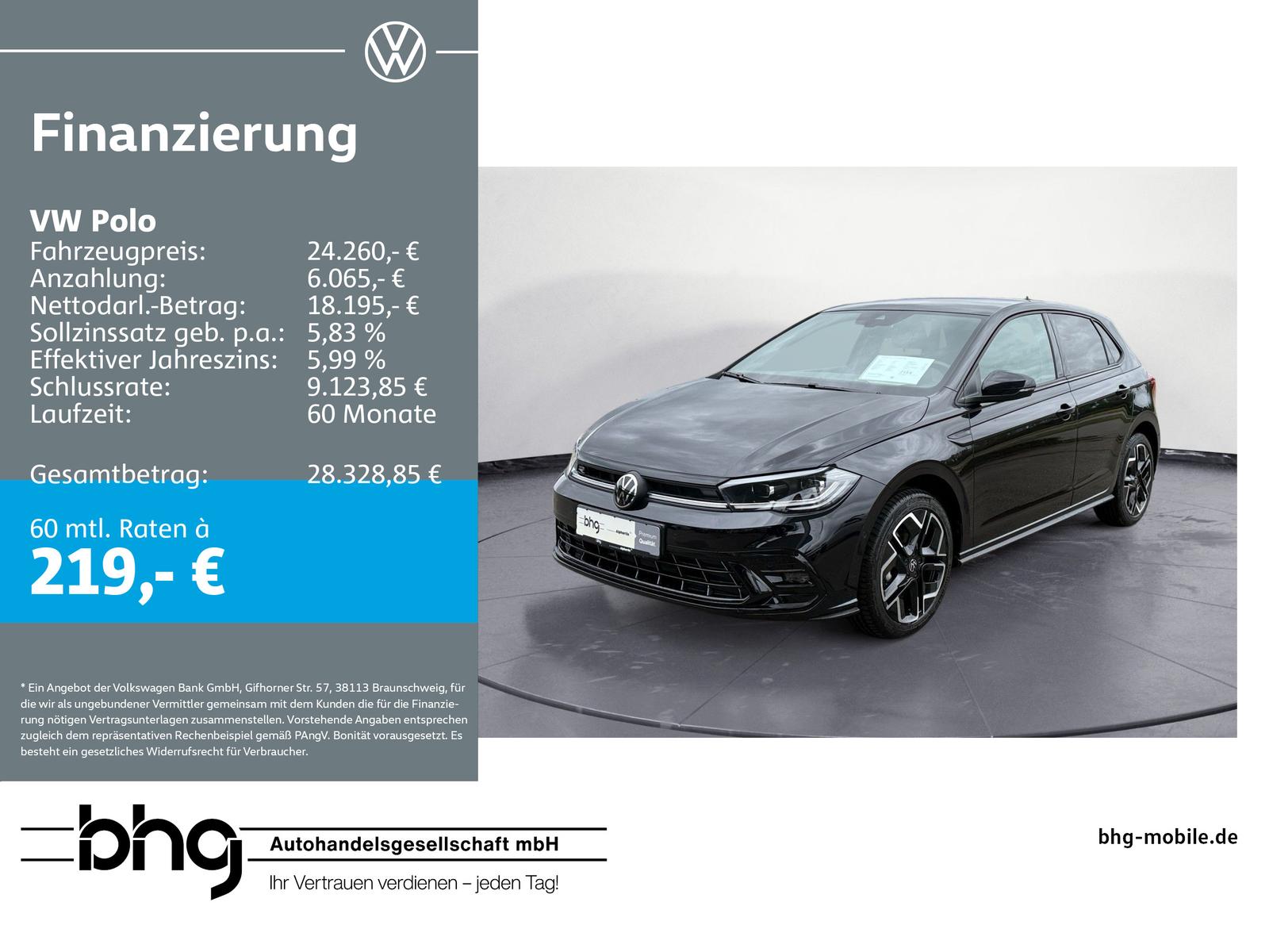 Volkswagen Polo 1.0 TSI DSG R-LINE