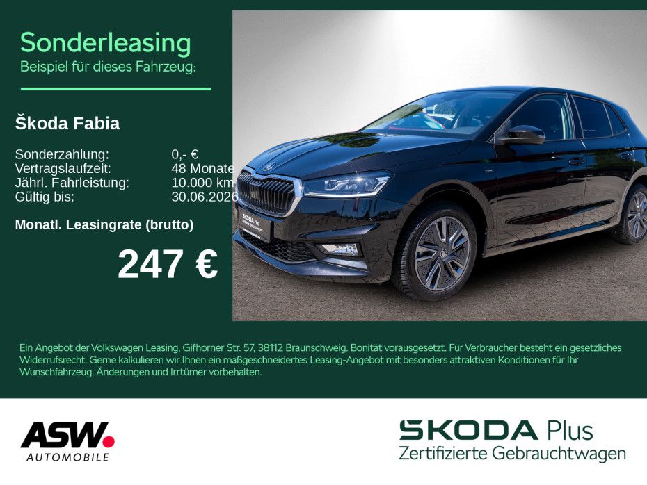 Skoda Fabia Tour 1.5 TSI DSG LED Navi RFK PDC GRA SHZ