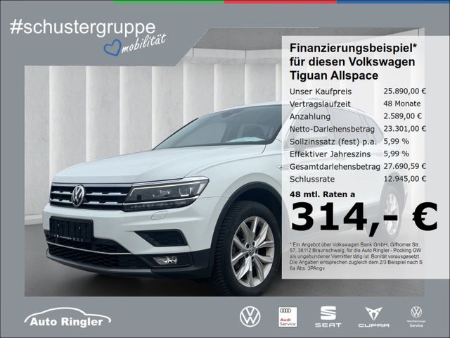 VW Tiguan Allspace 2.0 TDI Highline AHK-klappbar Na