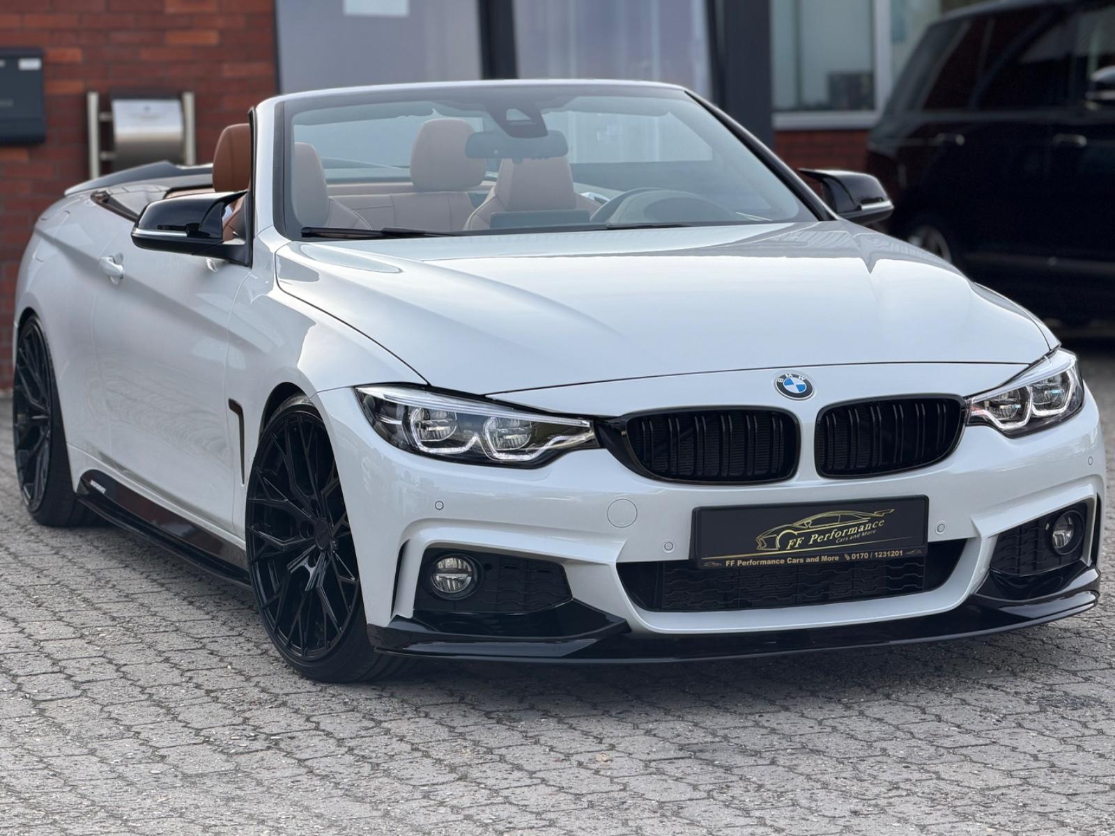 BMW 430i Cabrio xDrive M-Perf/FullLed/H&K/HUD/Navi