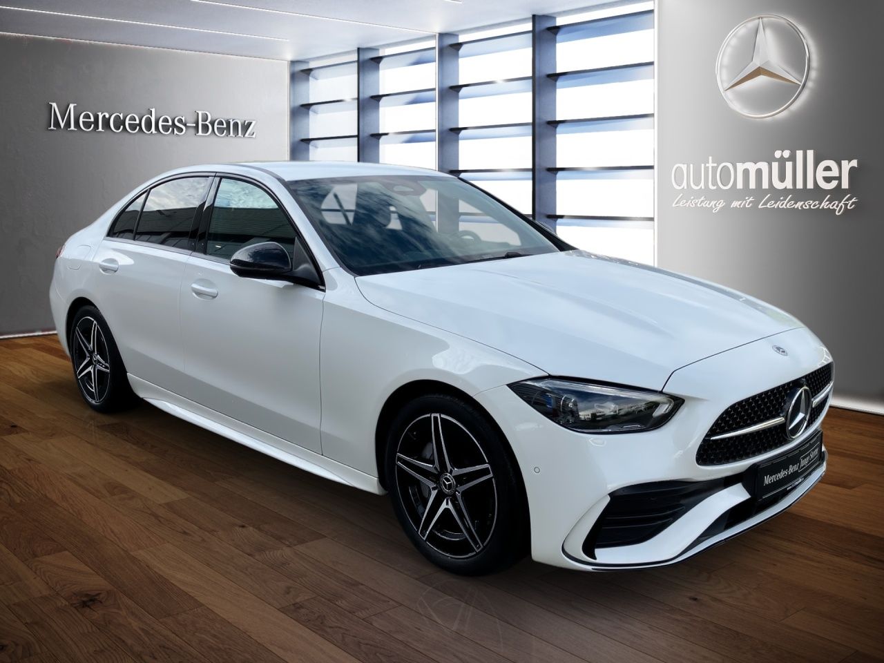 Fahrzeugabbildung Mercedes-Benz C 200 AMG+NIGHT+DIGITAL+360°+LENKRADHEIZ+AMBIENT