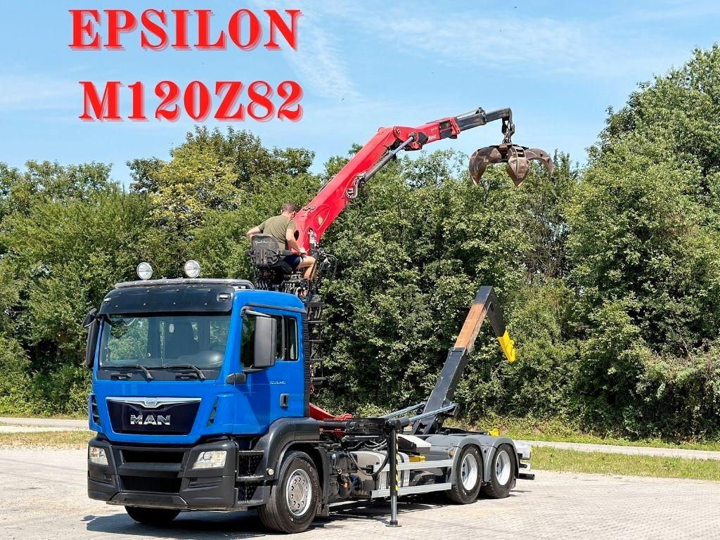 MAN TGS 26.440 *Abrollkipper + EPSILON M120Z82*6x4