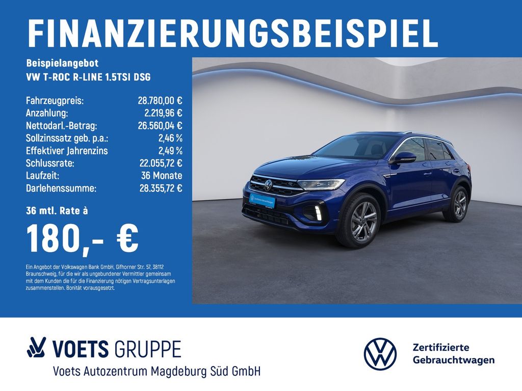 T-ROC R-LINE 1.5TSI DSG LED PLUS+EASY OP+STANDH