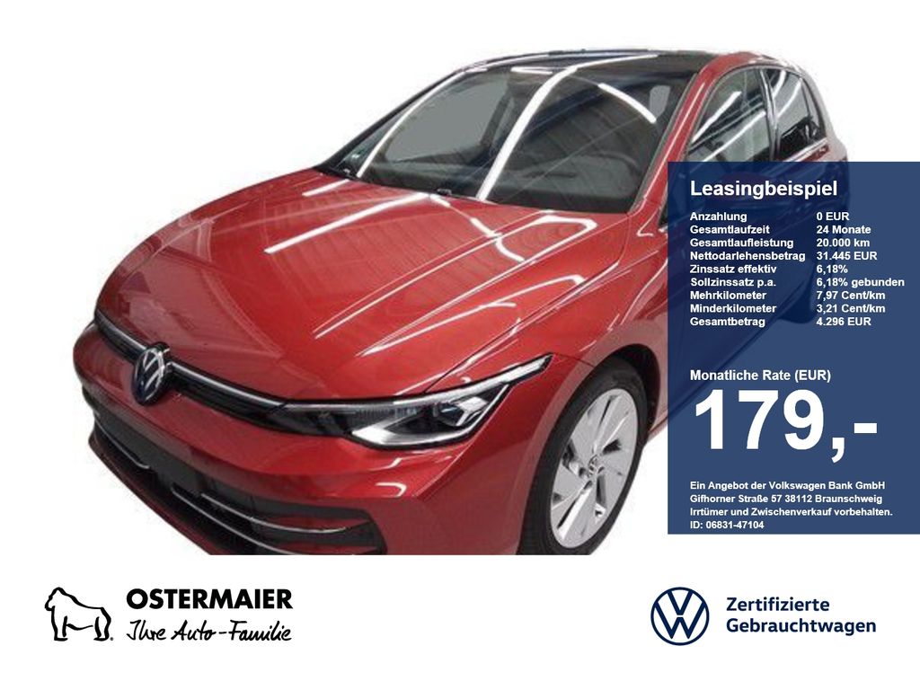 Volkswagen Golf VIII STYLE 2.0TDI 150PS DSG ACC.5J-G.AREA-V